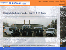 Tablet Screenshot of geruesttechnik-esbt.de